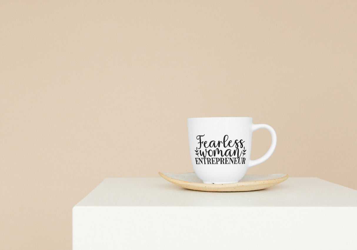 Fearless Woman Entrepreneur SVG Cut File