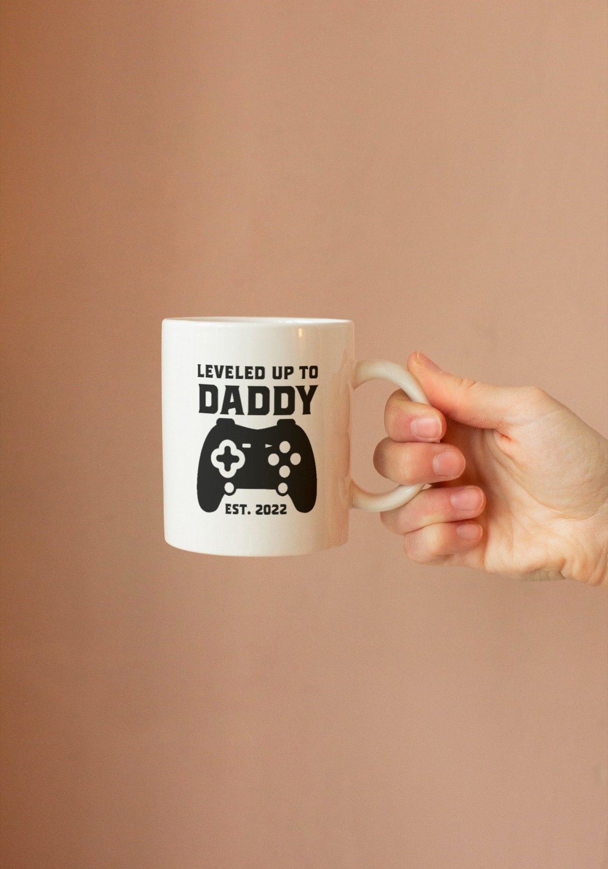 Leveled Up To Daddy 2022 SVG Cut File