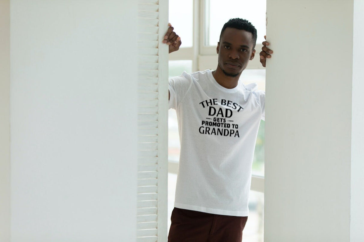 Best Dad Gets Promoted To Grandpa SVG Cut File