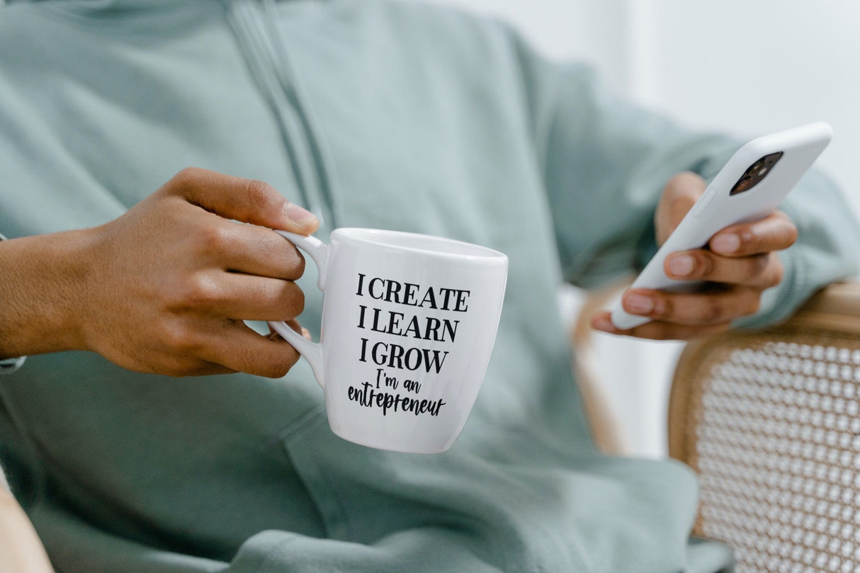 I Create I Learn I Grow SVG Cut File