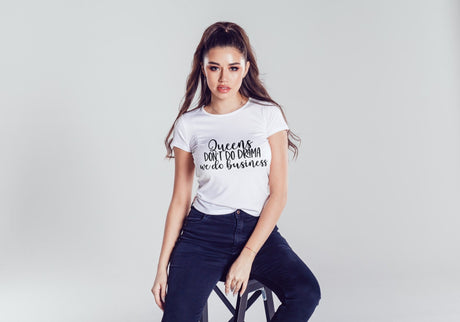 Queens Dont Do Drama We Do Business SVG Cut File