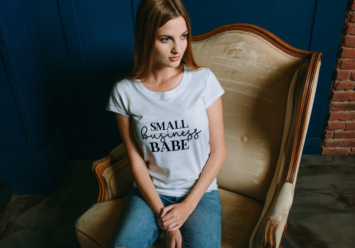 Small Business Babe SVG Cut File