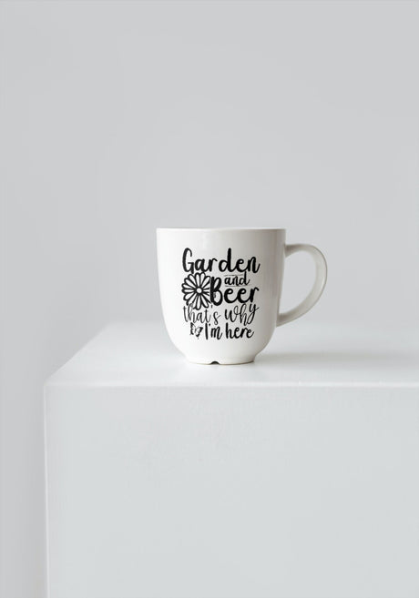 Garden Beer Thats Why Im Here SVG Cut File