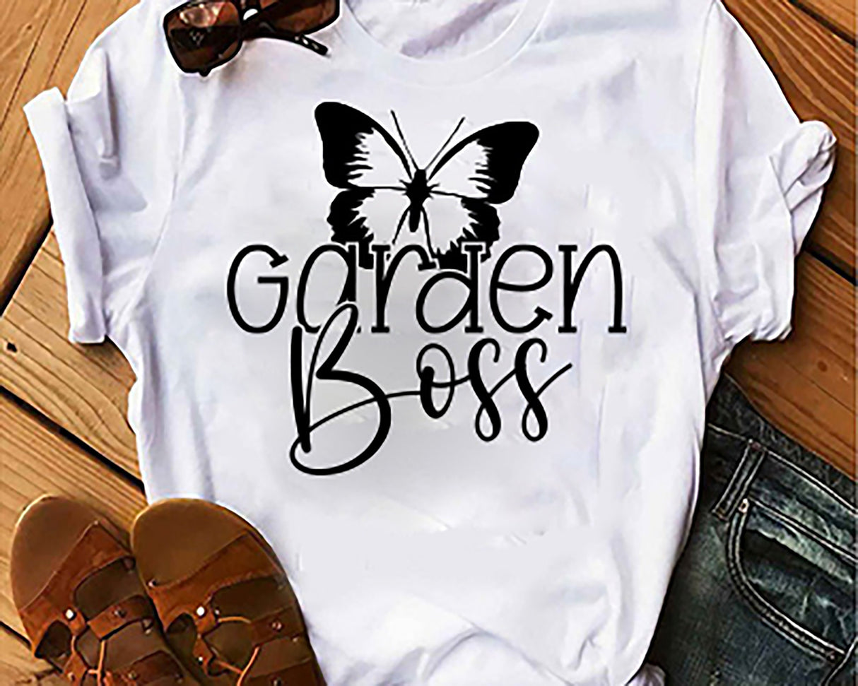 Garden Boss SVG Cut File