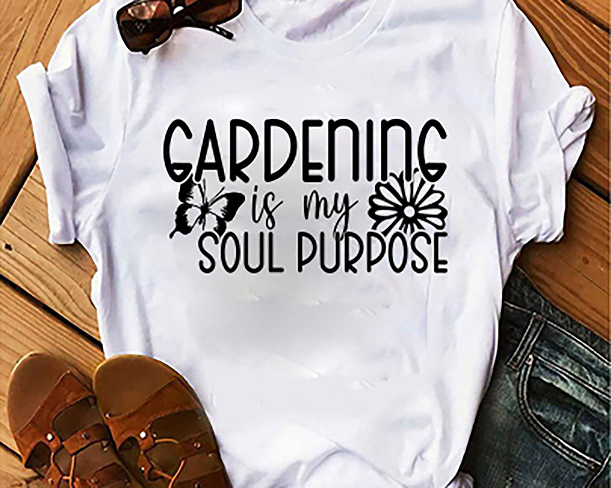 Gardening is my Soul Purpose SVG Cut File