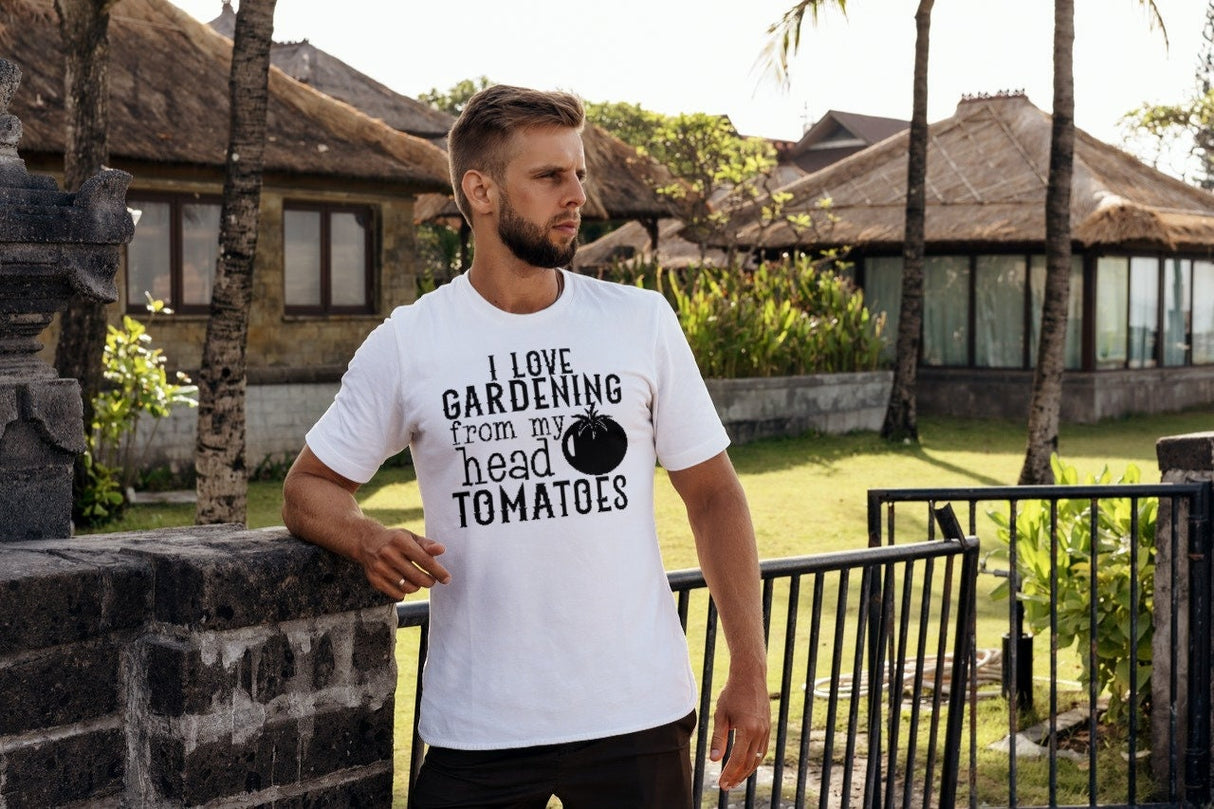 I Love Gardening From My Head Tomatoes SVG Cut File