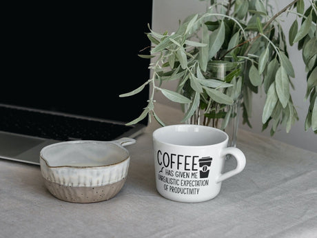 Coffee Has Given Me Unrealistic Expectations of Productivity SVG Cut File
