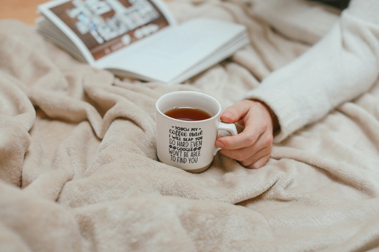 Touch My Coffee I Will Slap You SVG Cut File