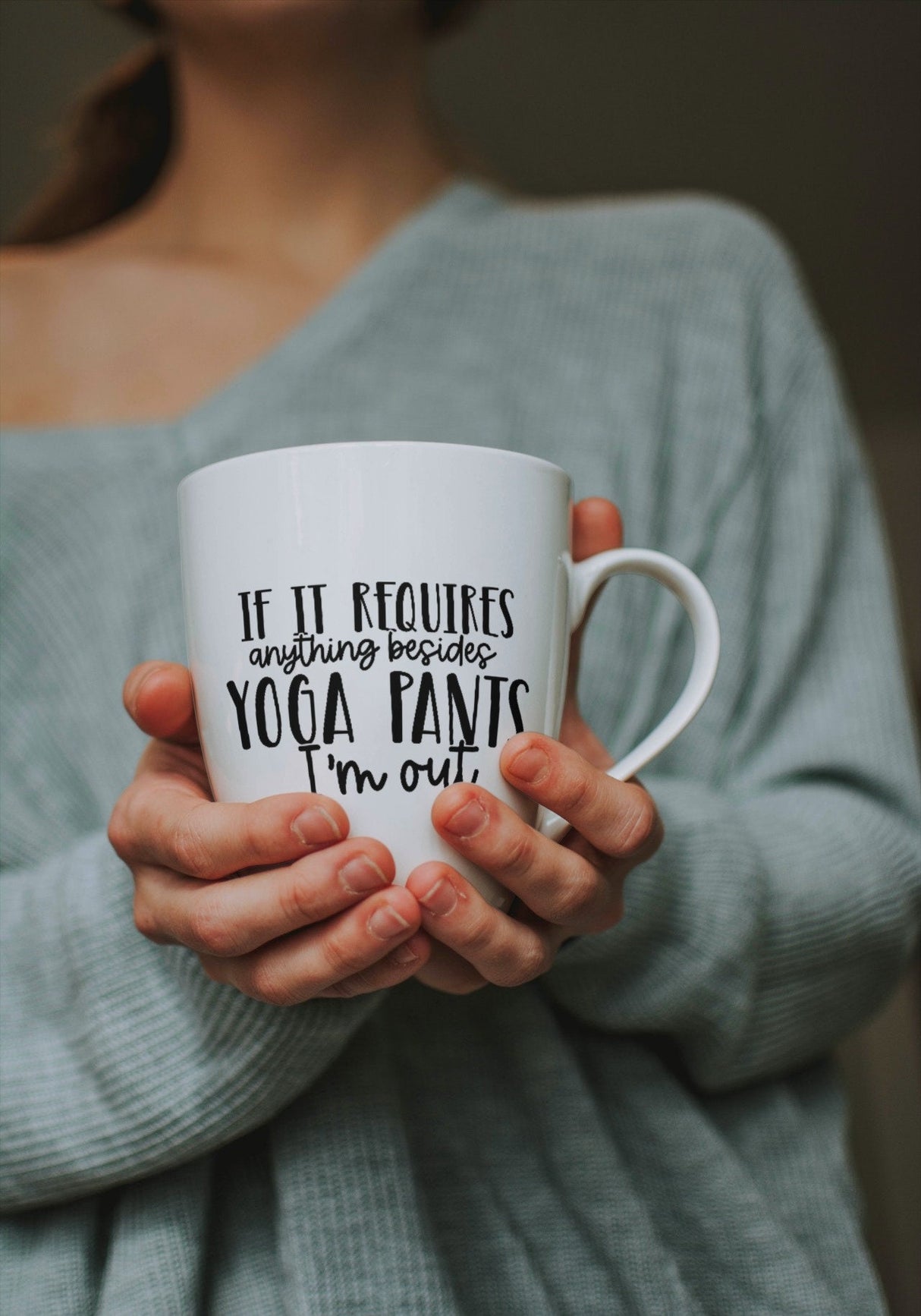 If it Requires Anything Besides Yoga Pants Im out SVG Cut File