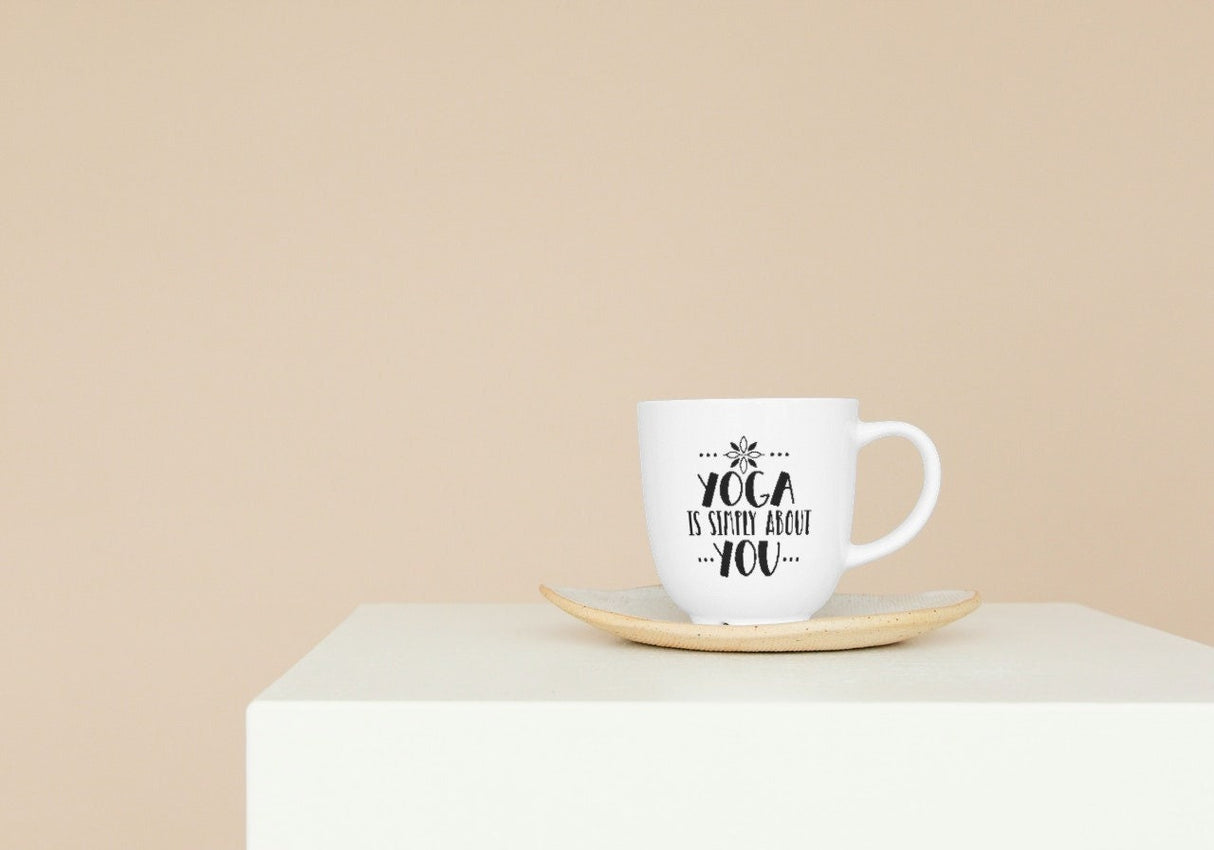 Yoga is Simply About You SVG Cut File