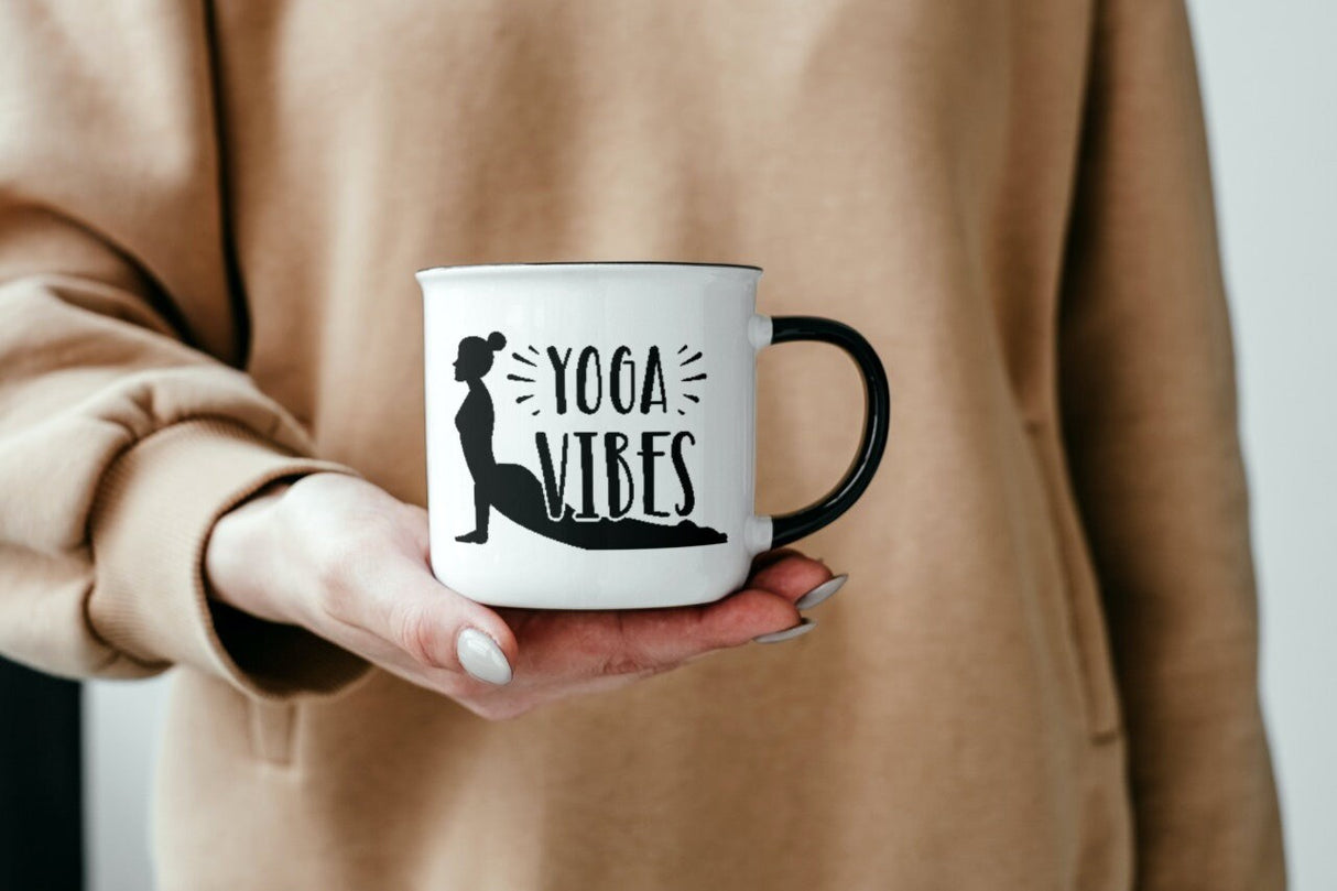 Yoga Vibes SVG Cut File