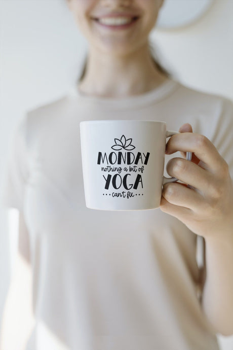 Monday Nothing A Bit of Yoga Cant Fix SVG Cut File