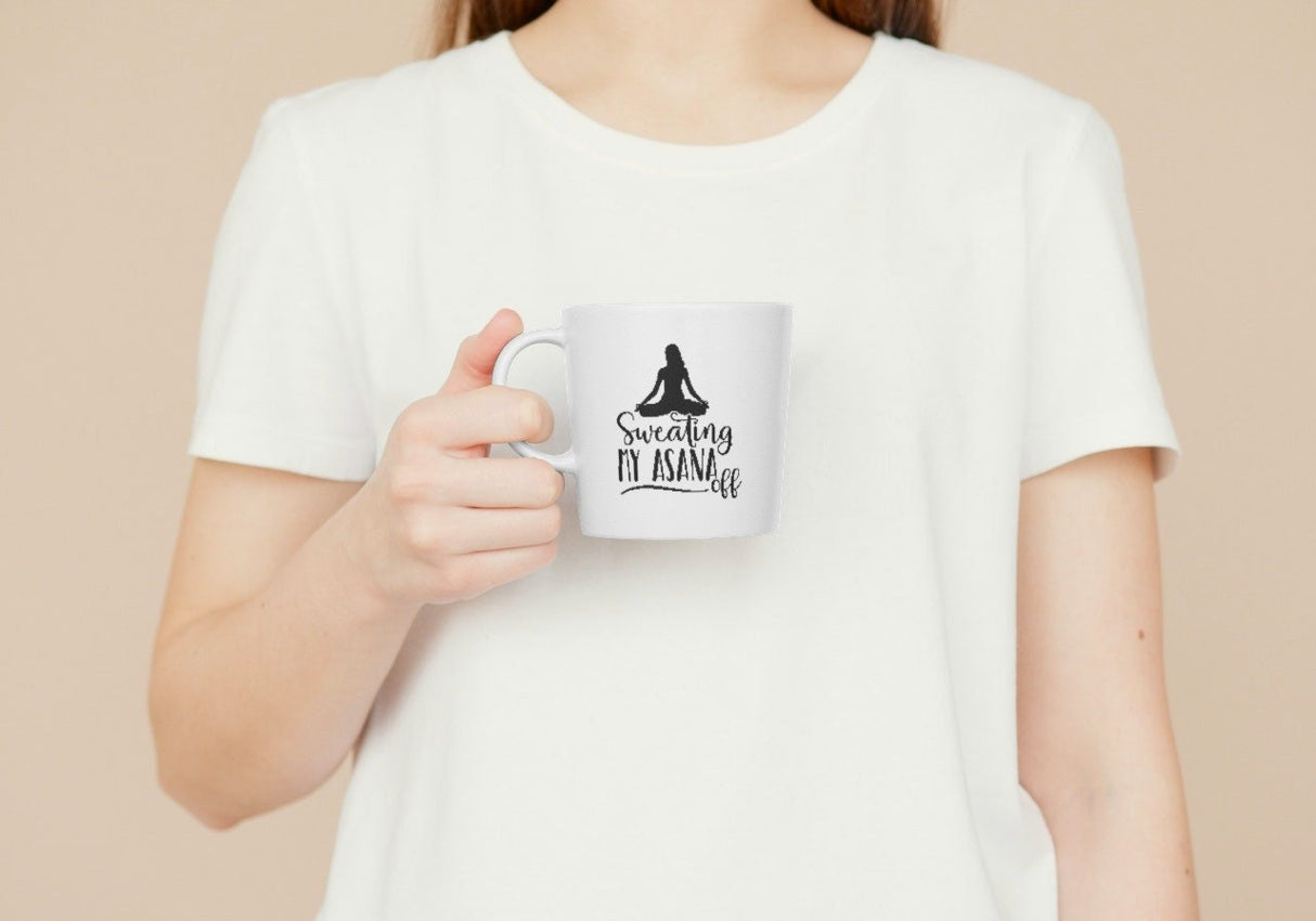 Sweating My Asana Off SVG Cut File