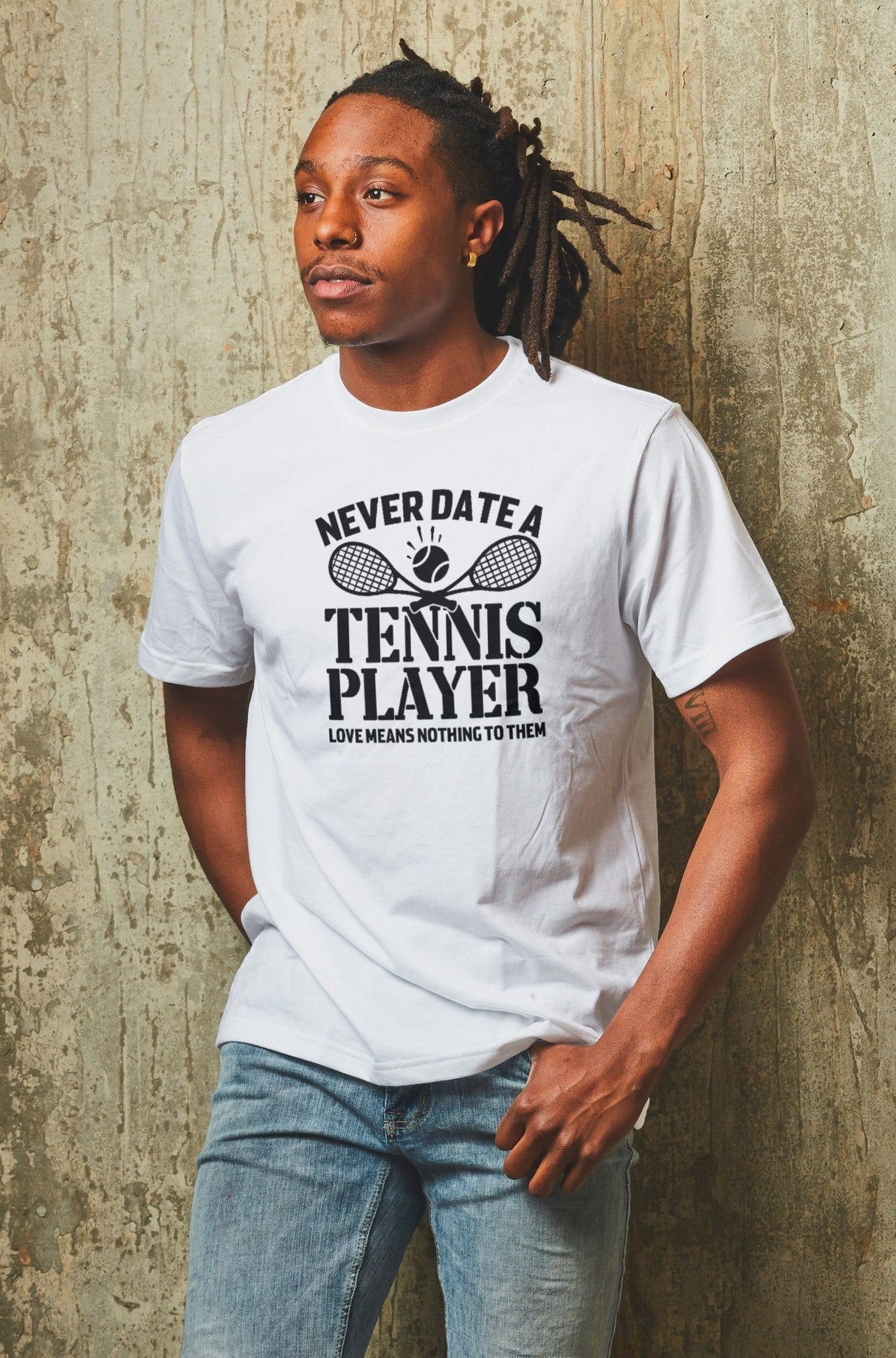 Never Date A Tennis Player Love Means Nothing To Them SVG Cut File