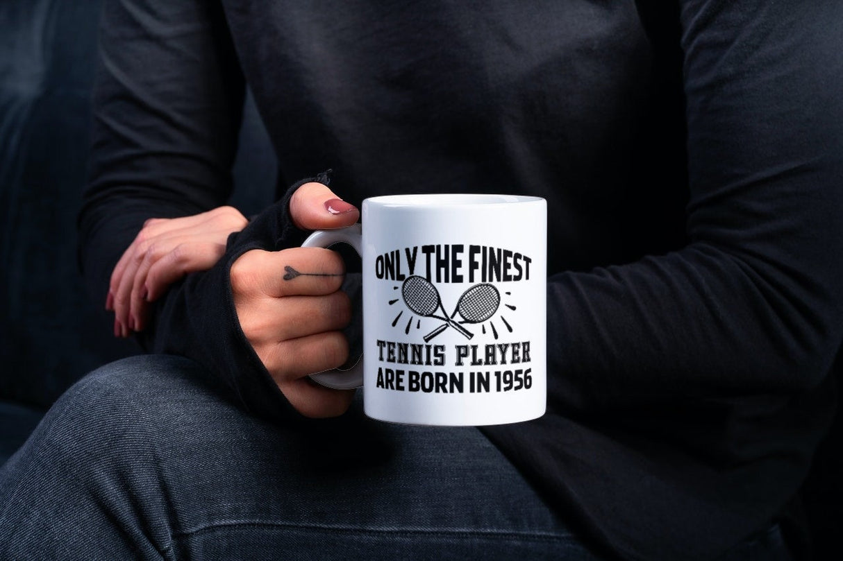 Only The Finest Tennis Players Are Born in 1956 SVG Cut File