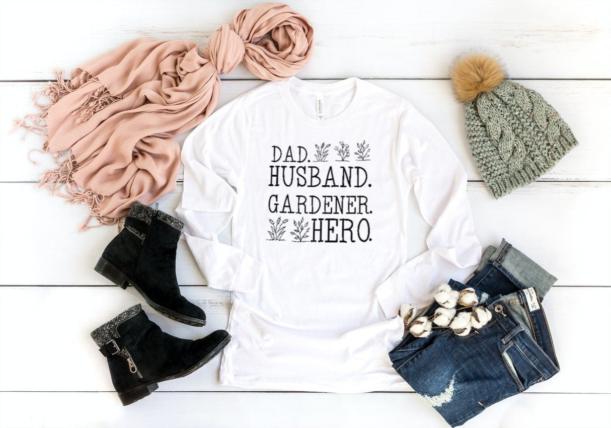 Dad Husband Gardener Hero SVG Cut File