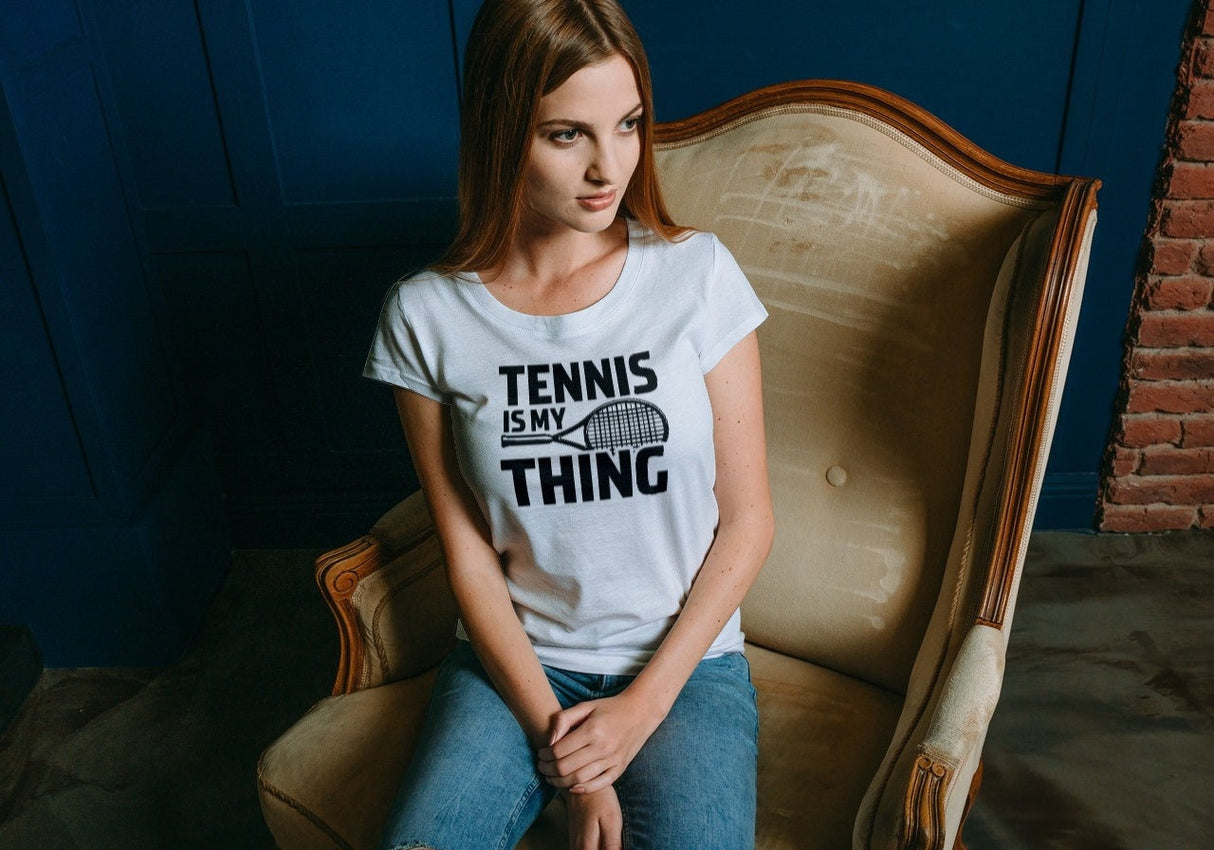 Tennis Is my Thing SVG Cut File