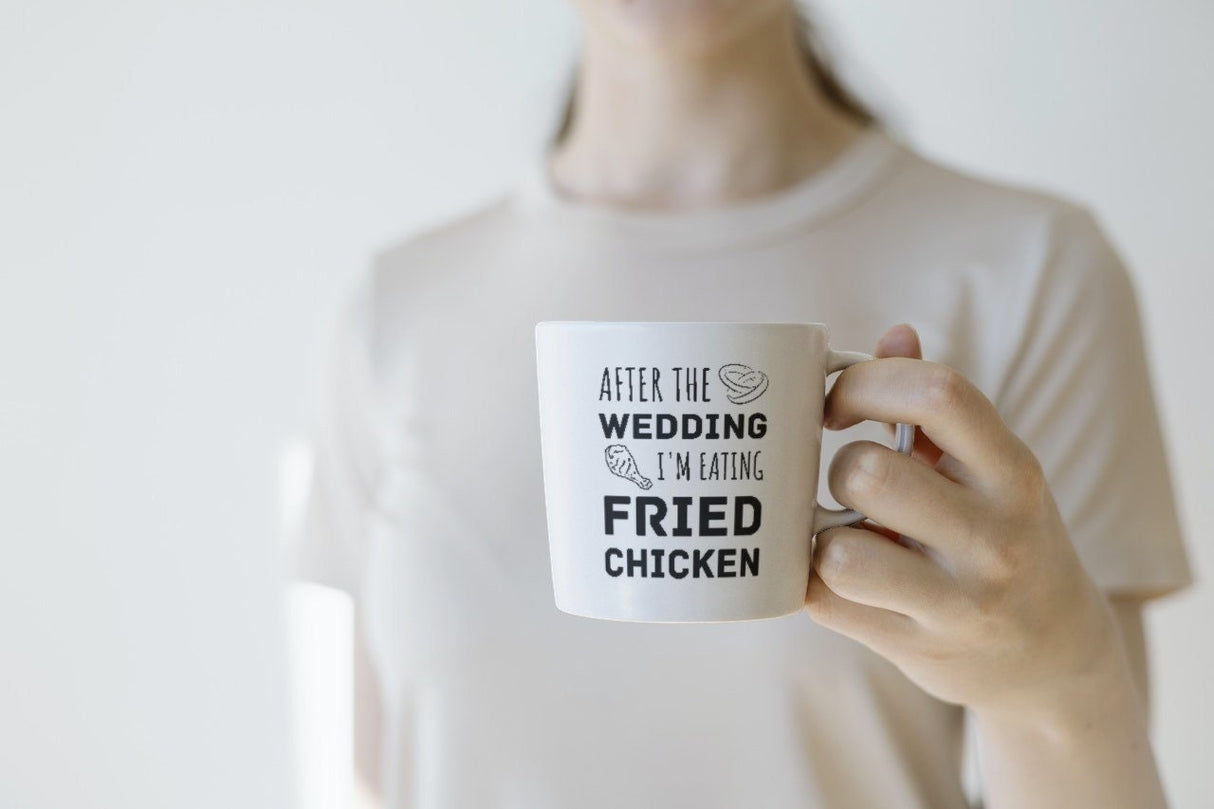 After The Im Eating Fried Chicken SVG Cut File