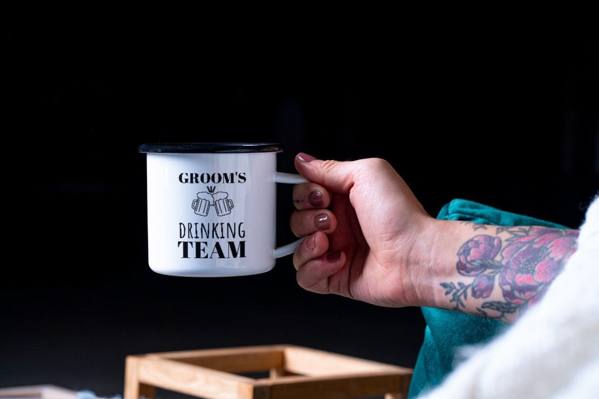 Grooms Drinking Team SVG Cut File