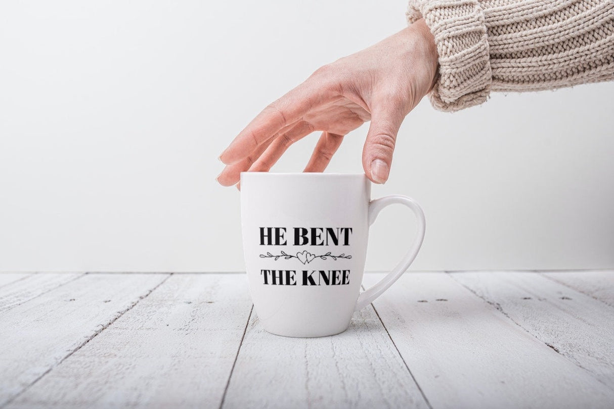 He Bent The Knee SVG Cut File