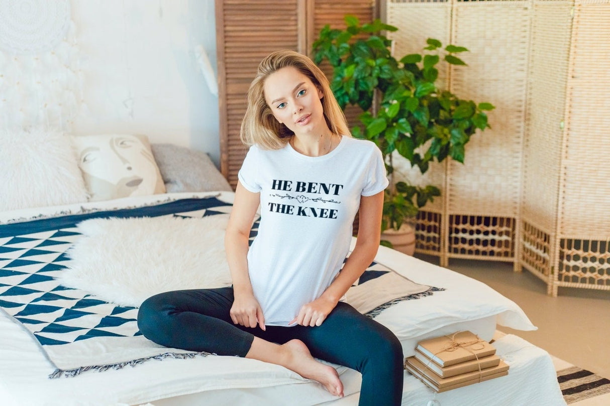 He Bent The Knee SVG Cut File