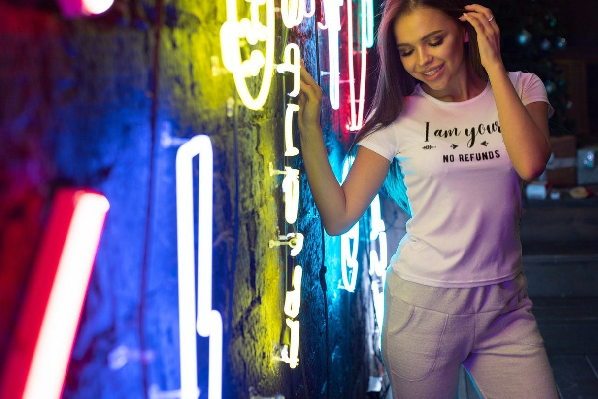 I am Yours No Refunds SVG Cut File