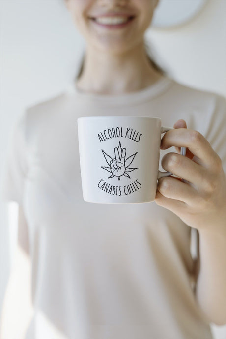 Alcohol Kills Cannabis Chills SVG Cut File