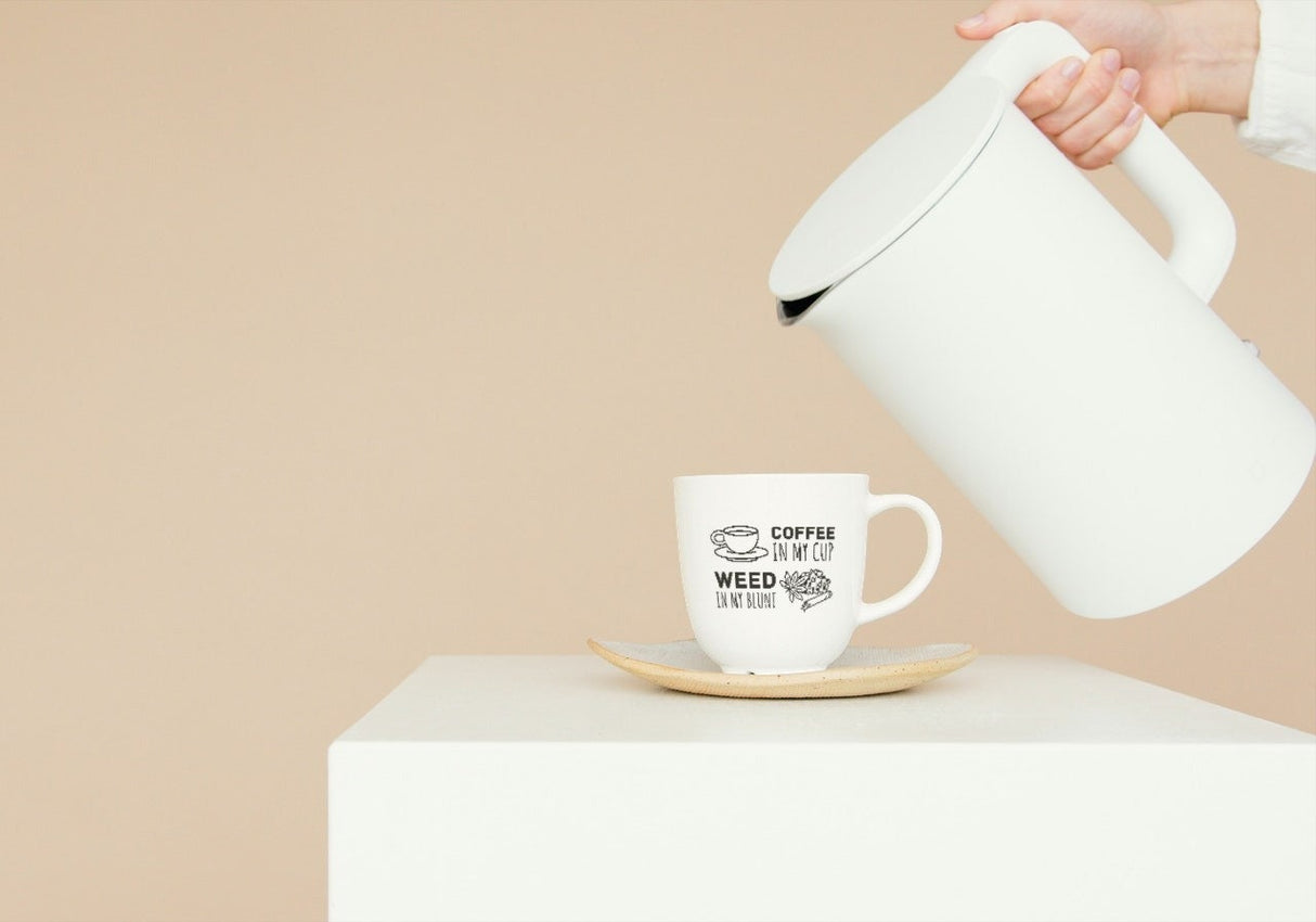 Coffee In my Cup Weed In My Blunt SVG Cut File