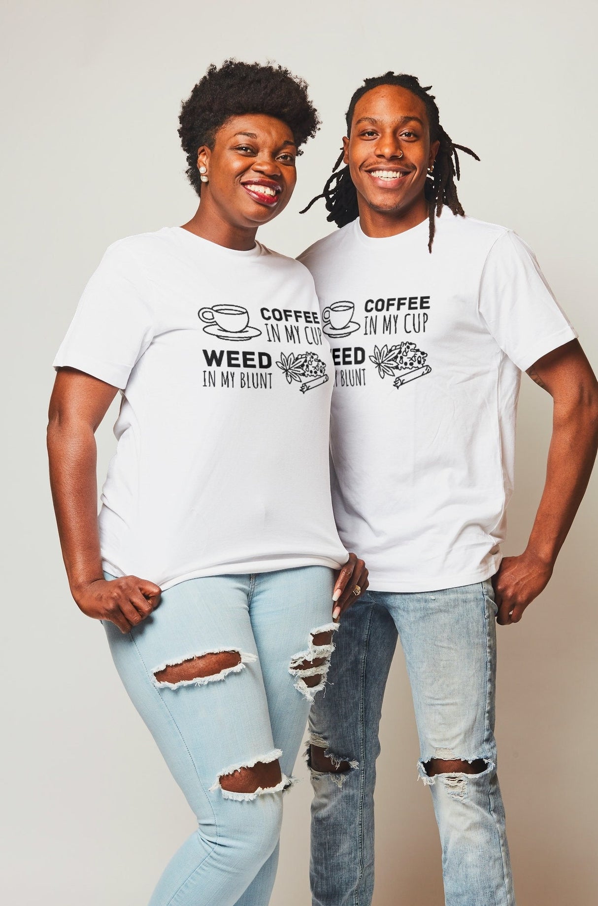 Coffee In my Cup Weed In My Blunt SVG Cut File