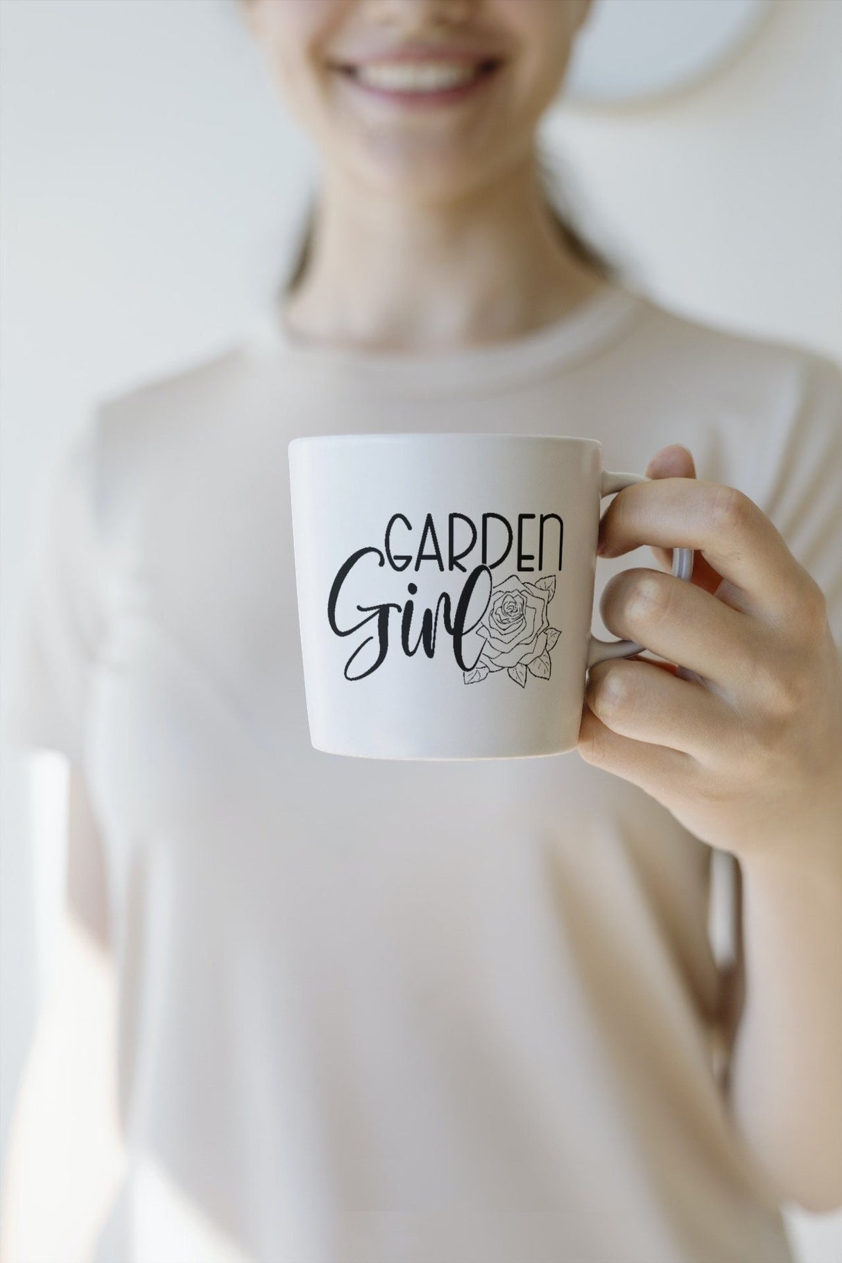 Garden Girl SVG Cut File