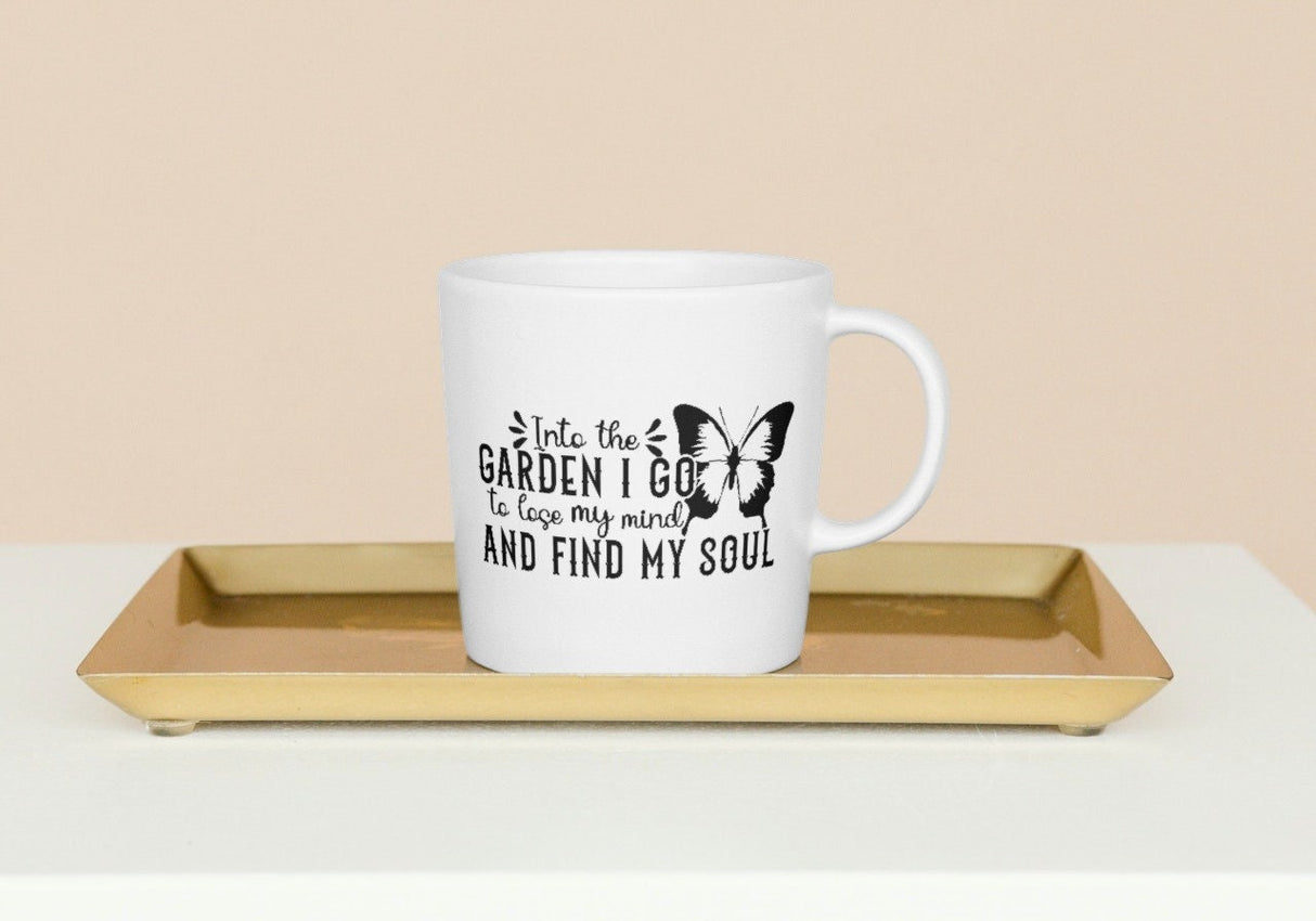 Into the garden I go to find my soul SVG Cut File