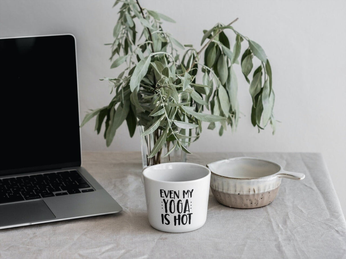 Even My Yoga Is Hot SVG Cut File