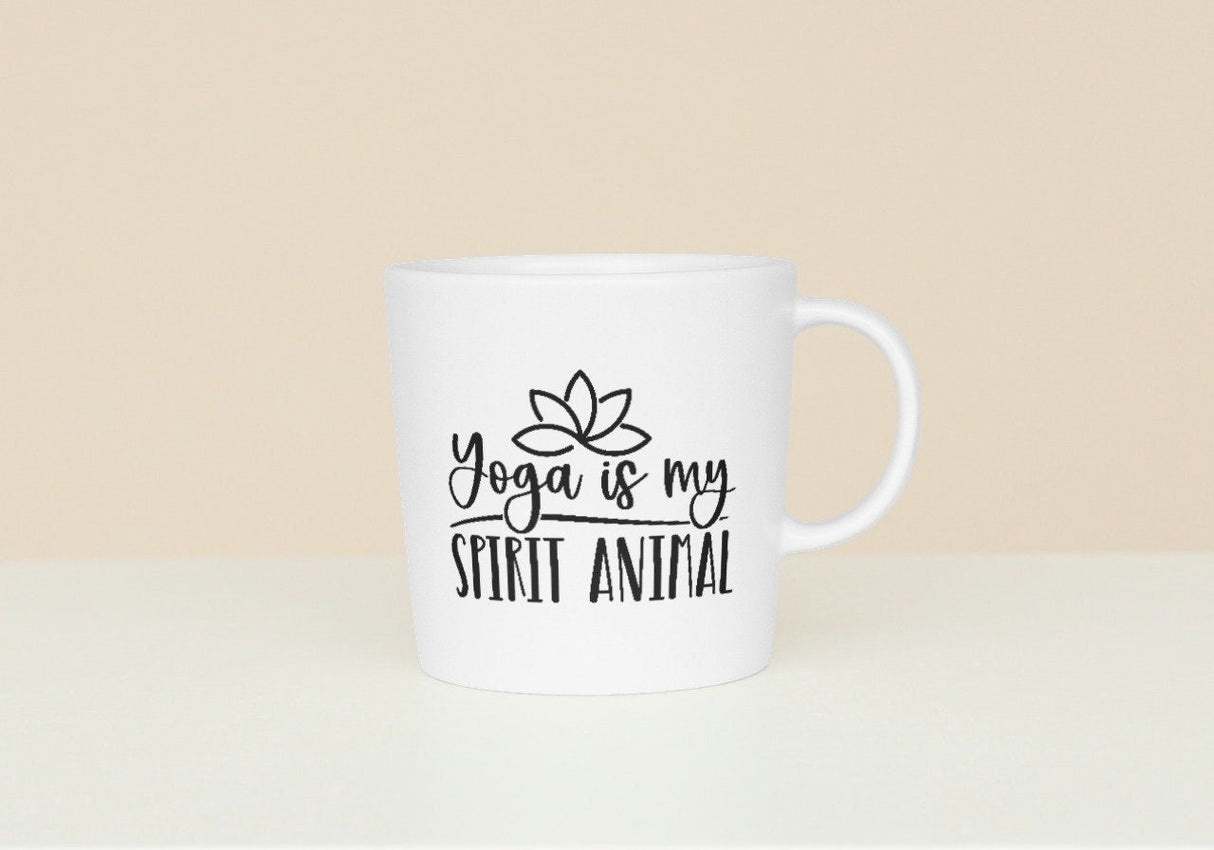 Yoga is my spirit Animal SVG Cut File