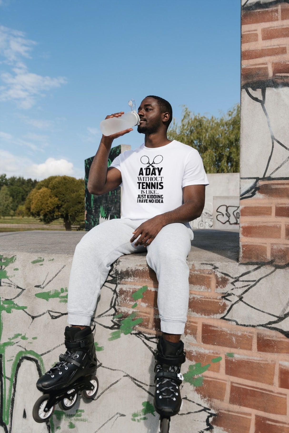 A Day Without Tennis Just Kidding I have No Idea SVG Cut File