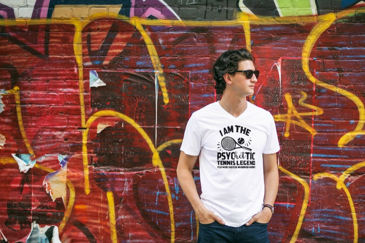 I am The Psychotic Tennis Legend You Were Warned About SVG Cut File