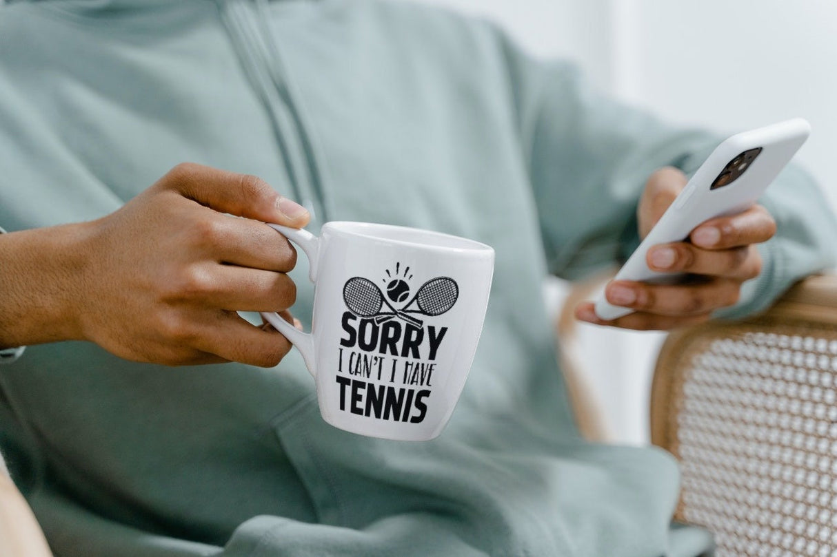 Sorry I Cant I Have Tennis SVG Cut File