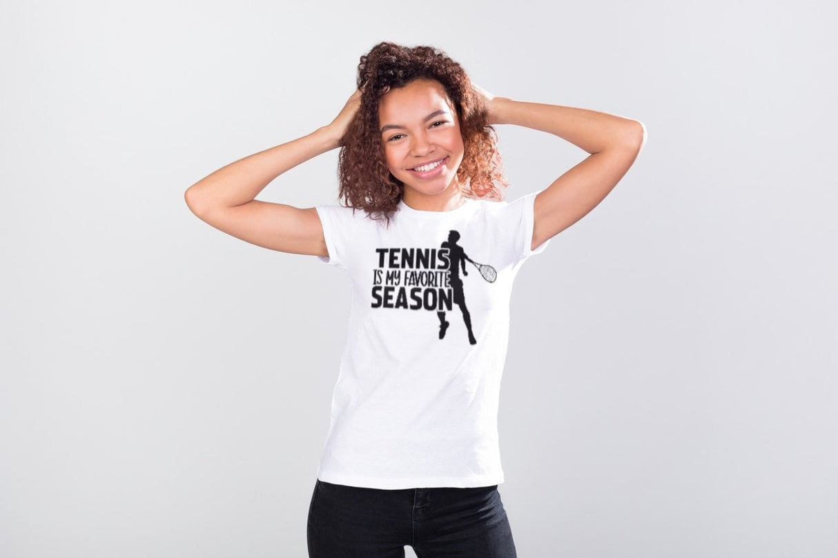 Tennis Is My Favorite Season SVG Cut File