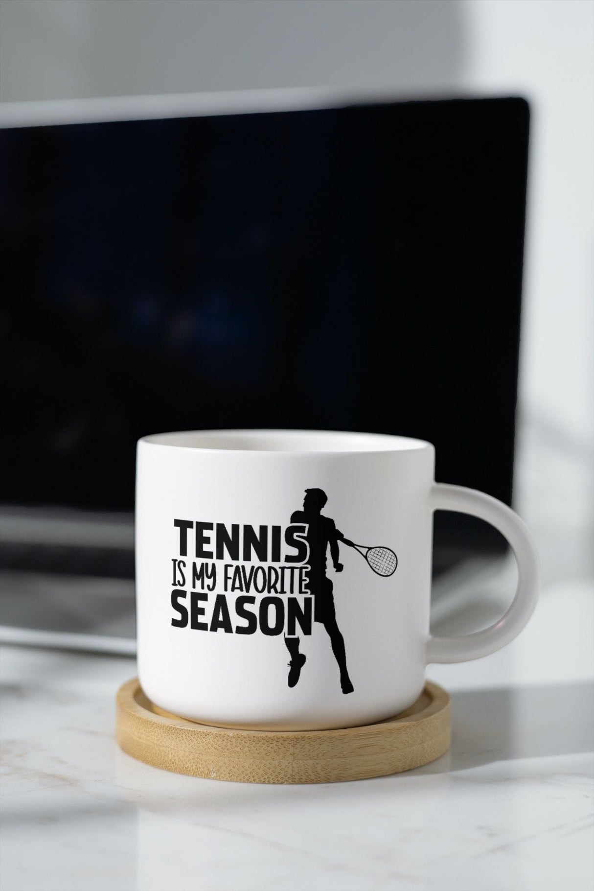 Tennis Is My Favorite Season SVG Cut File