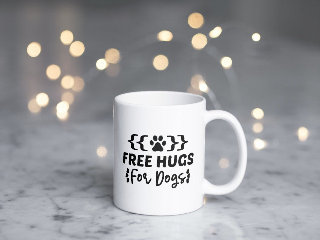 Free Hugs For dogs SVG Cut File