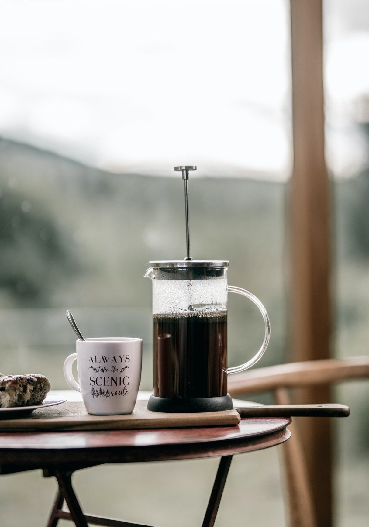 Always Take The Scenic Route SVG Cut File