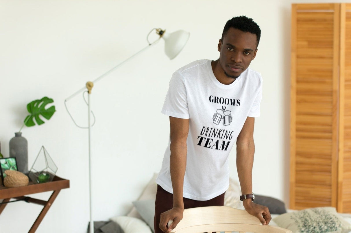 Grooms Drinking Team SVG Cut File