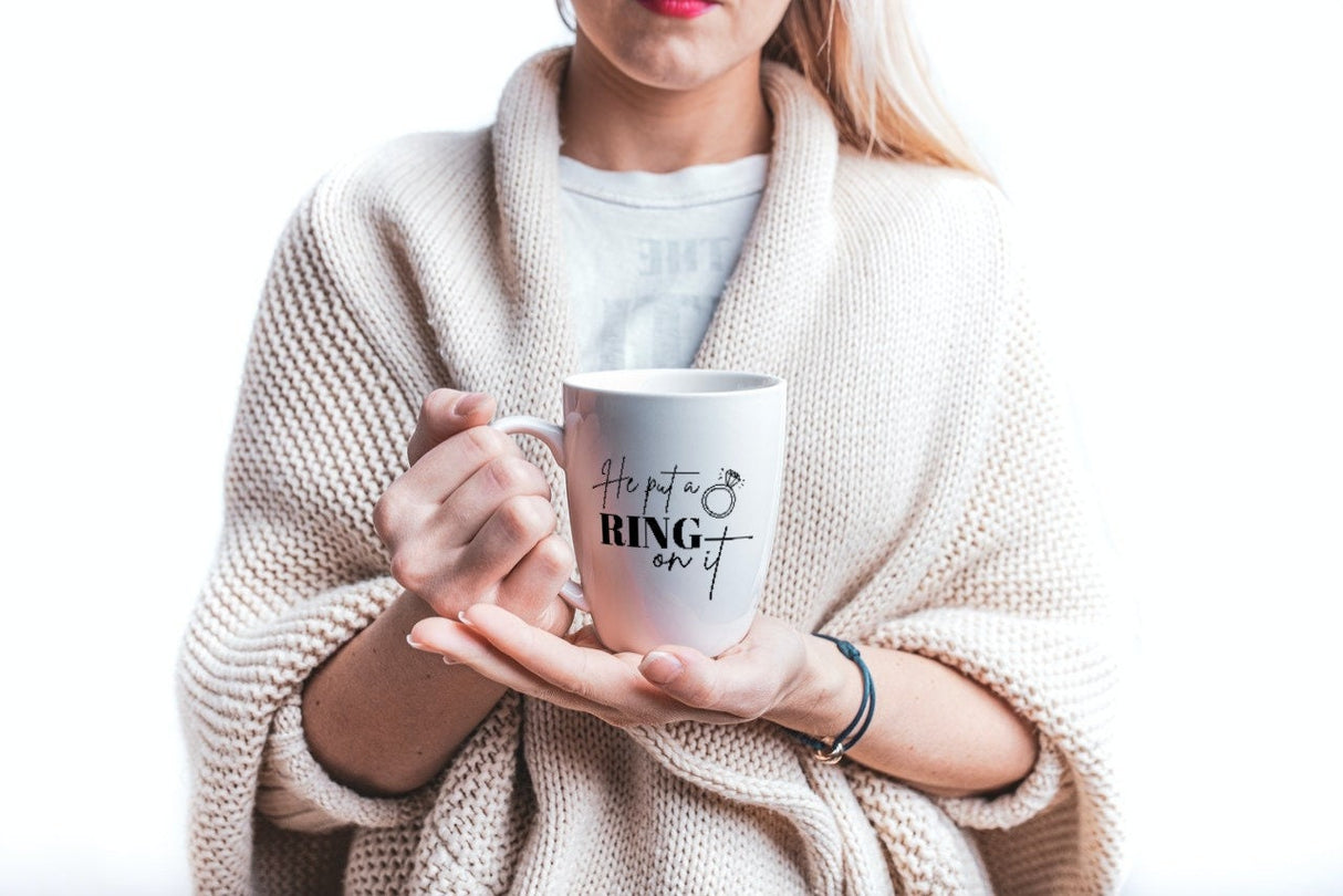 He Put a Ring On it SVG Cut File