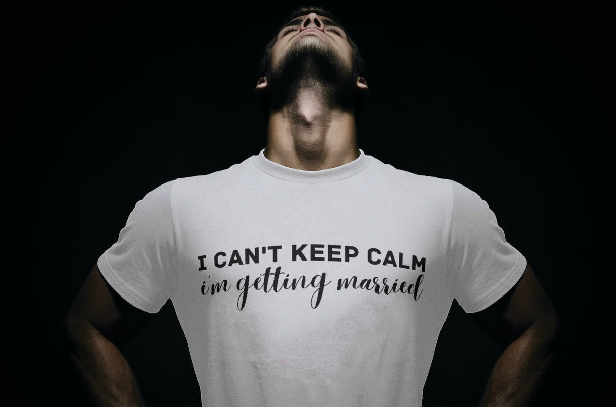 I Cant Keep Calm Im Getting Married SVG Cut File