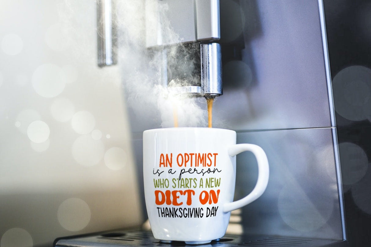 Diet on Thanksgiving SVG Cut File
