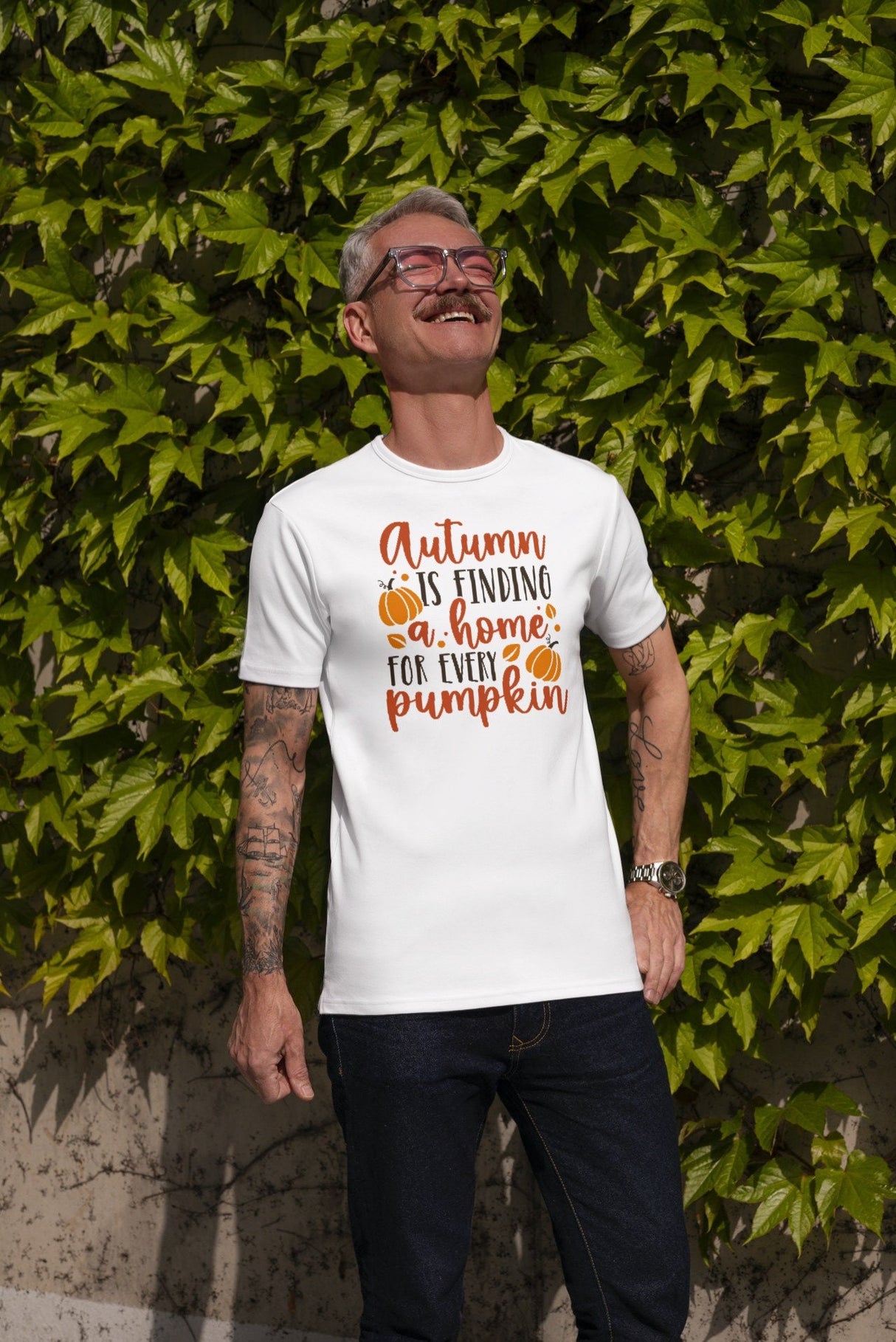Autumn is finding a home for every pumpkin SVG Cut File