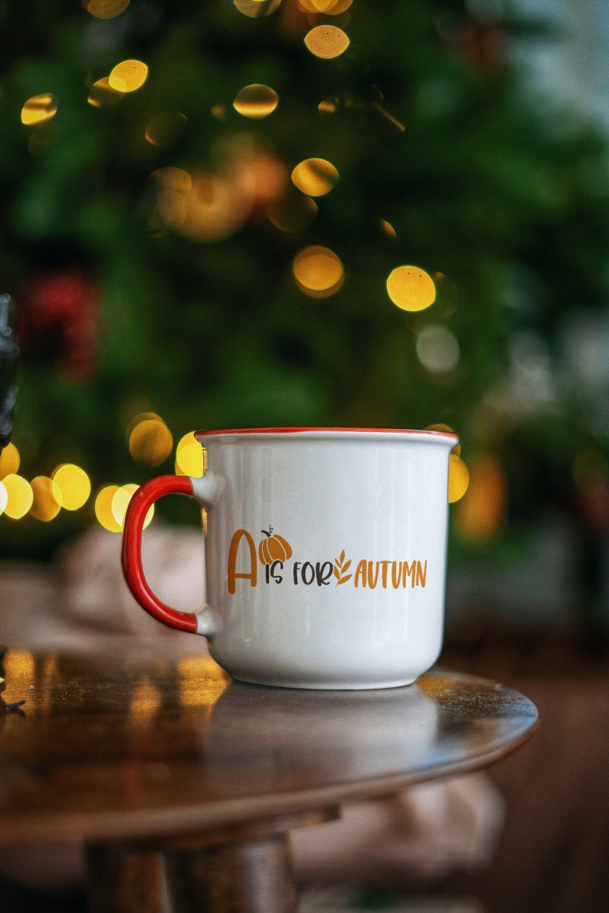 A is for autumn SVG Cut File