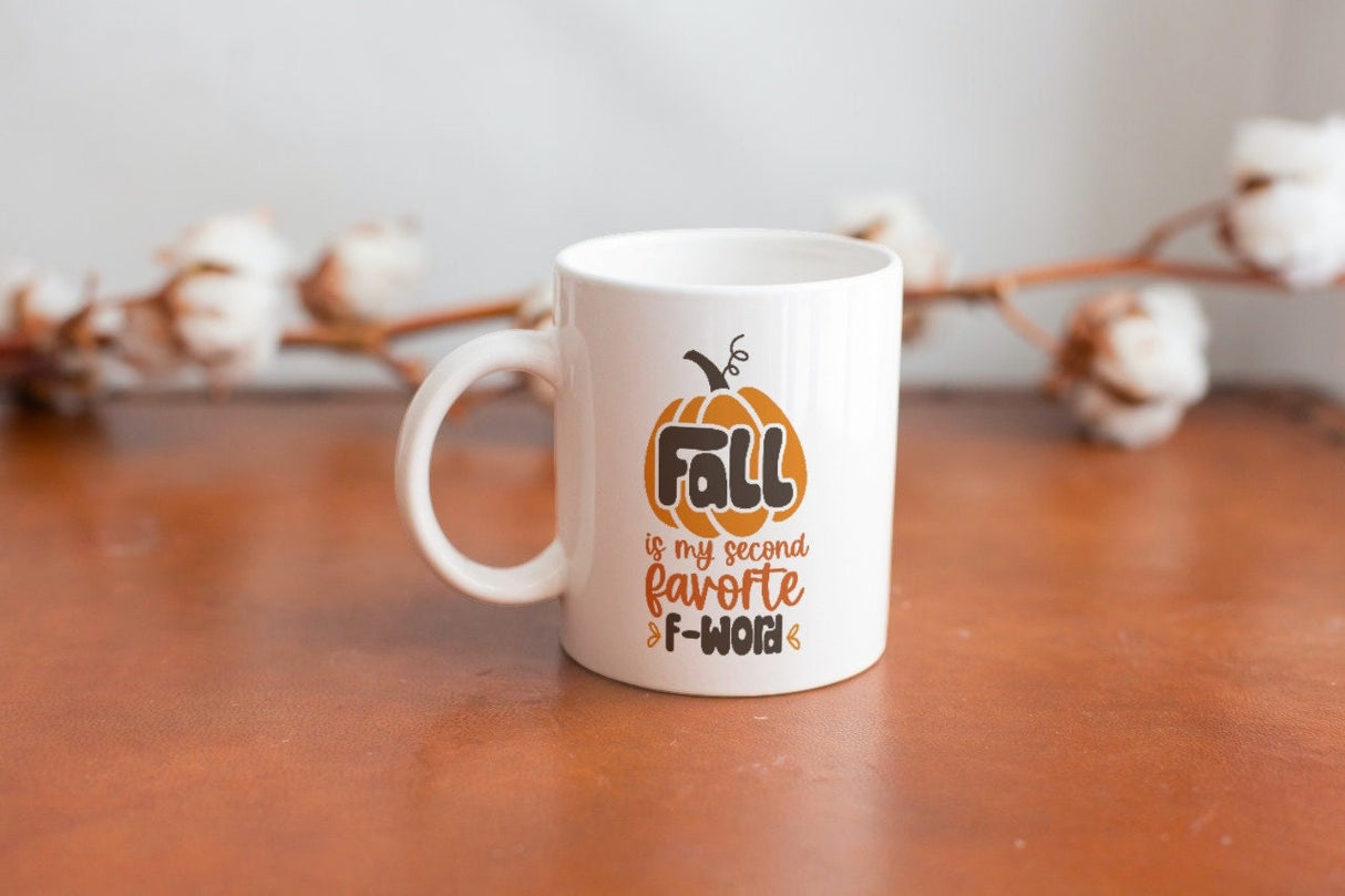 Fall is my second favorite F-word SVG Cut File