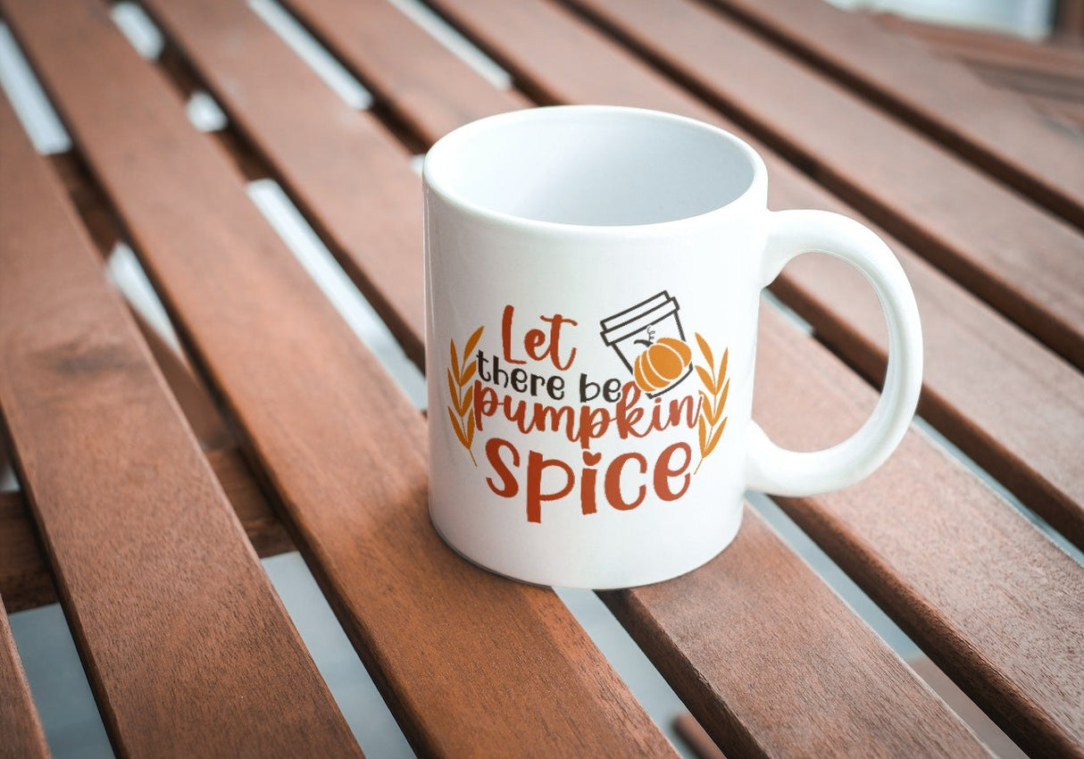 Let there be pumpkin spice SVG Cut File