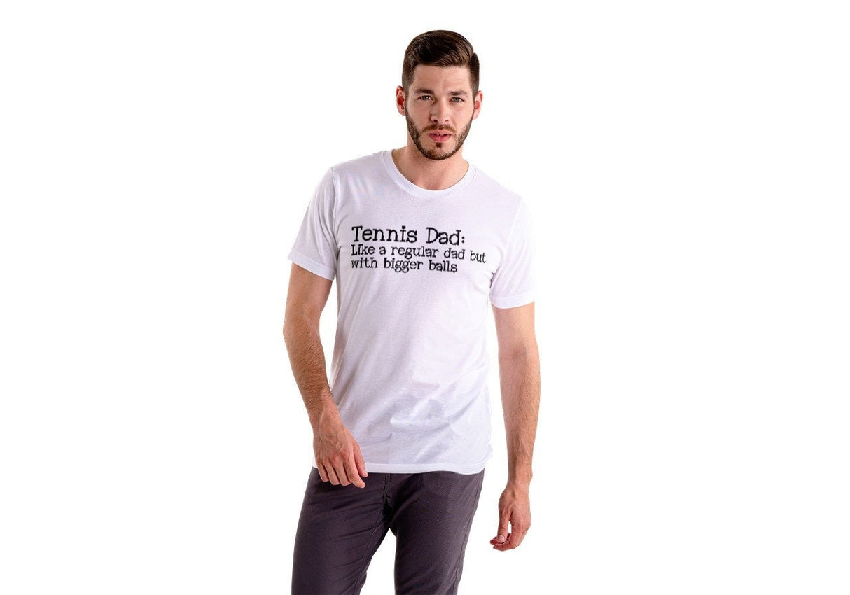 Tennis Dad Like A Regular Dad with Bigger Balls SVG Cut File