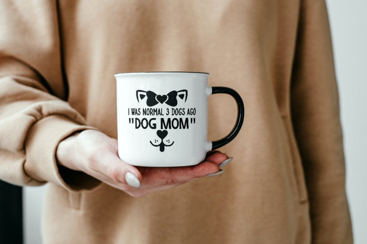 I was normal 3 dogs ago Dog Mom SVG Cut File
